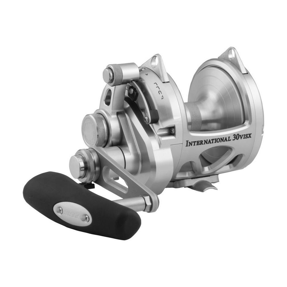 Penn International VISX 2-Speed Lever Drag Reels-Reel-Penn-INT30VISXS Silver-Tackle World