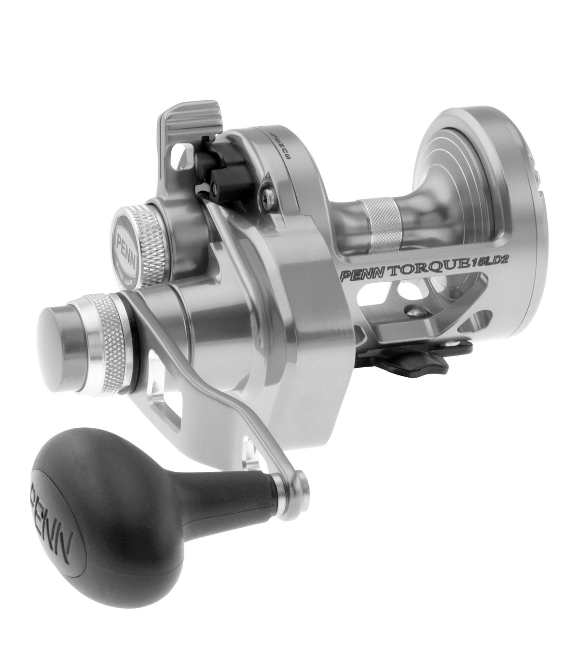 Penn Torque 2-Speed Lever Drag Reels-Reel-Penn-TRQ15LD2S (Silver)-Tackle World