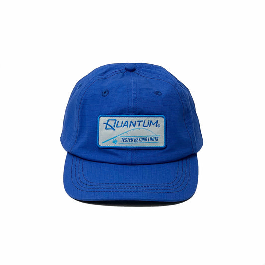 Quantum Slogan Patch Logo Hat-Apparel-Quantum-Blue-Tackle World