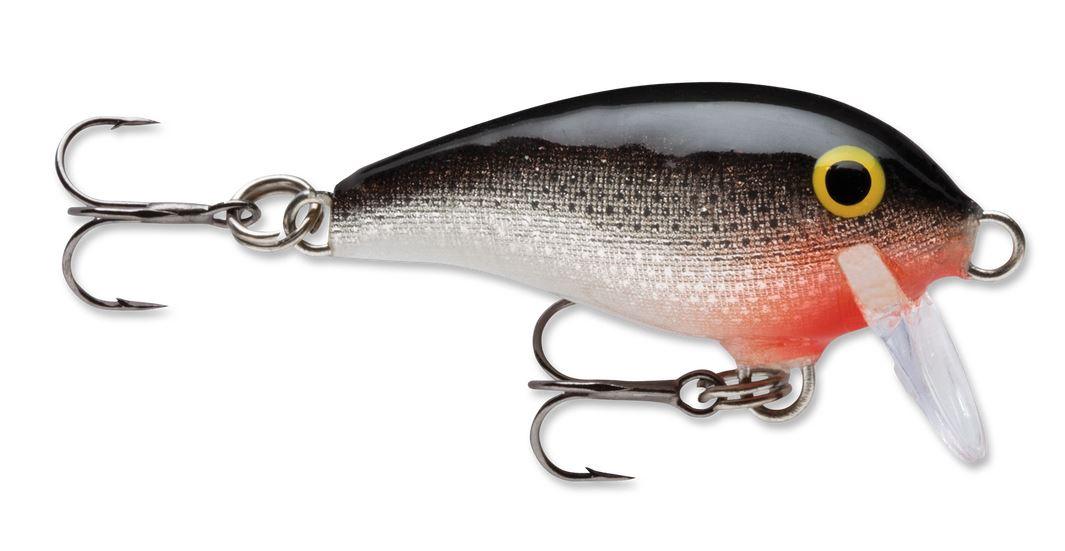 Rapala Mini Fat Rap Crankbaits-Lures-Rapala-Silver-Length: 1 1/2" - Weight: 1/8oz-Tackle World