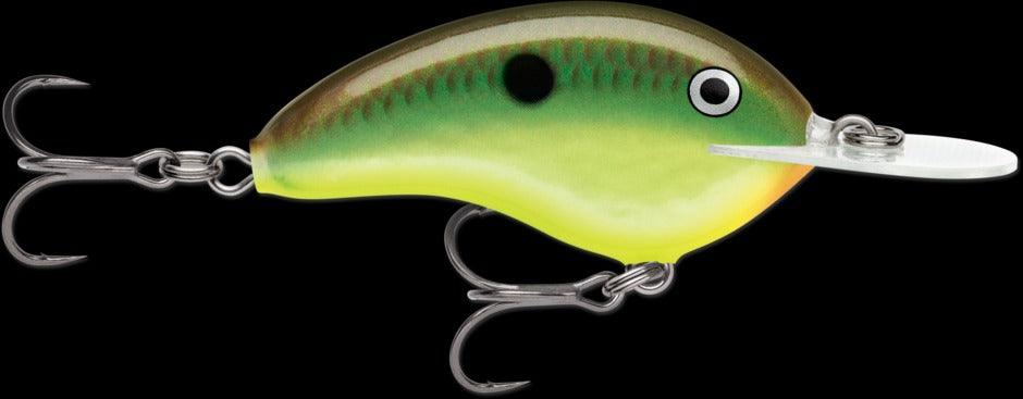 Rapala OG Deep Tiny 7 Crankbait-Lures-Rapala-Hot Copper Green Shad-Tackle World