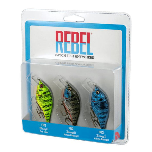 Rebel Bluegill 3 Pack Crankbaits-Lures-Rebel-Tackle World