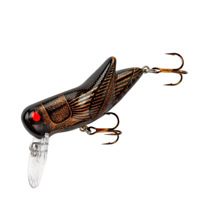 Rebel Crickhopper Crankbaits-Lures-Rebel-Black Cricket-Tackle World