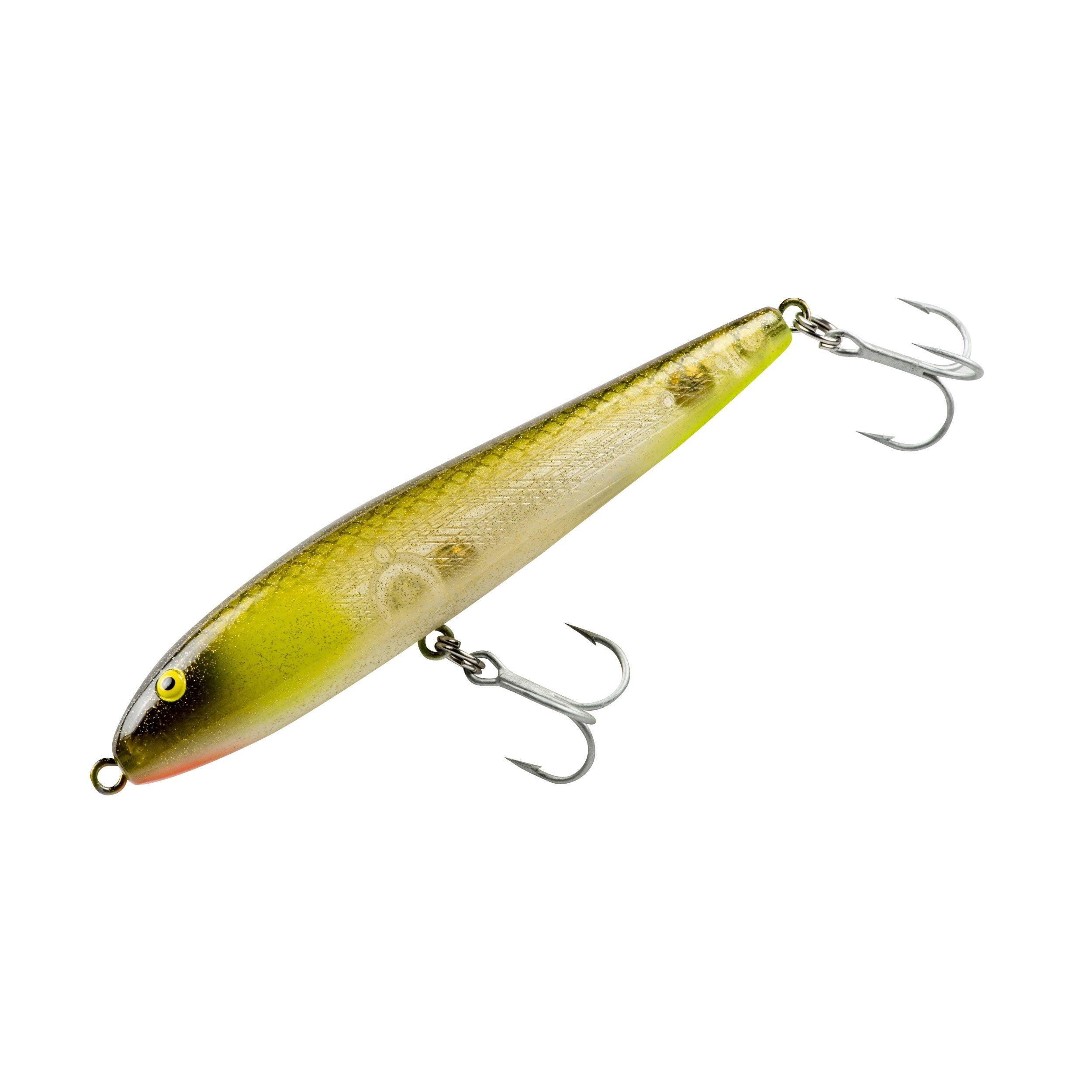 Rebel Jumpin Minnow Stickbaits-Lures-Rebel-Chartreuse Ayu-Length: 4 1/2" - Weight: 3/4oz-Tackle World