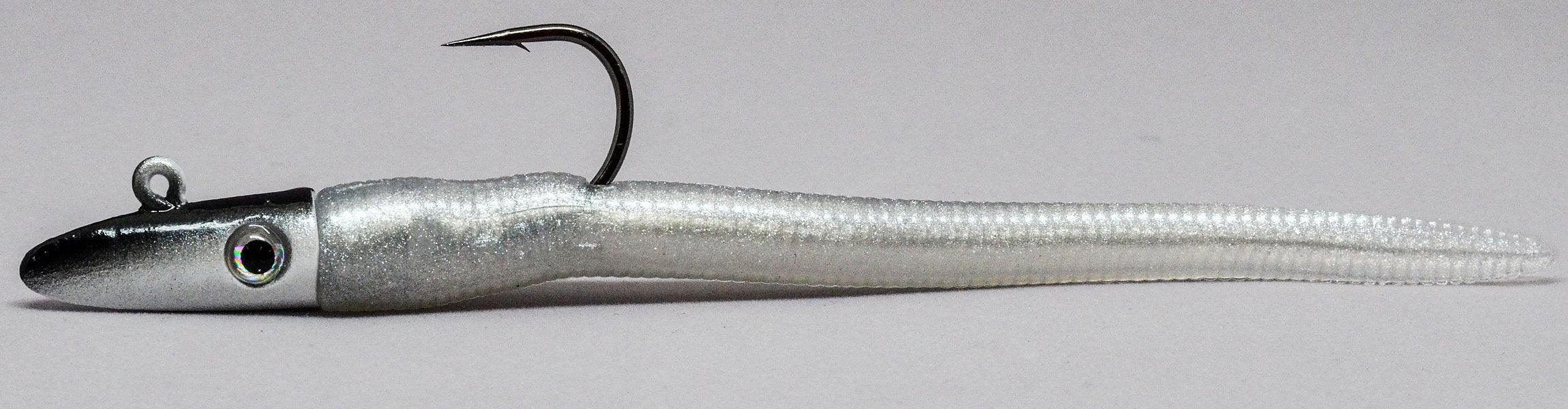 RonZ 6" 1oz Original Series 3X612L Soft Baits-Lures-RonZ-Silver Metallic-Tackle World