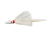 RonZ Z-Hawk Rigged Bucktail Jigs-Lures-RonZ-White-2.5oz-Tackle World