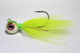 S&S Jigs Big Eye Jigs (New)-Lures-S&S Bucktails-3/4oz-Chartreuse-Tackle World