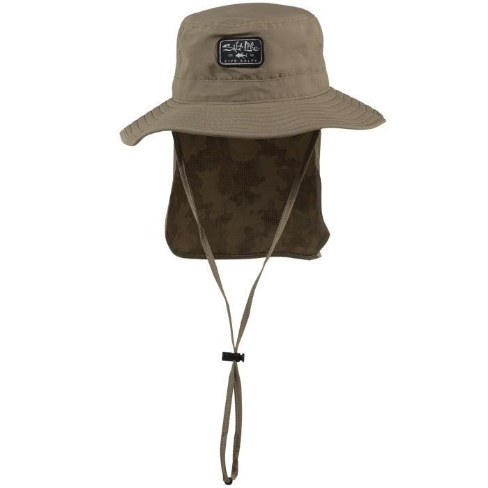 Salt Life Back Bay Boonie Hat Dark Khaki-Apparel-Salt Life-Tackle World