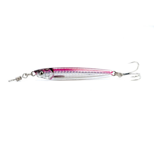 Savage Gear Glass Minnow Jigs-Lures-Savage Gear-Length: 3.5" - Weight: 7/8oz-Pink Glow-Tackle World