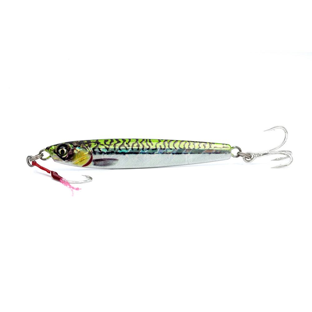 Savage Gear Long Cast Minnow Jigs-Lures-Savage Gear-Weight: 5g (1/8oz)-Green Mackerel-Tackle World