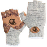 Fish Monkey Wooly Wool Half Finger Gloves