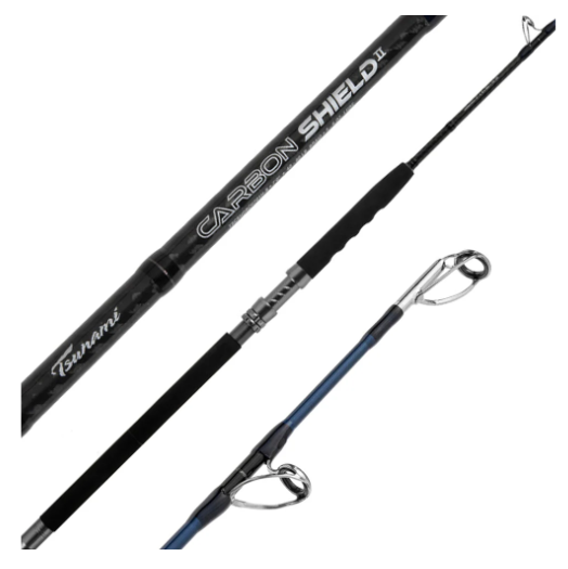 Tsunami Carbon Shield II Boat Casting Rods