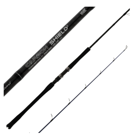 Tsunami Carbon Shield Big Bait Blue Spinning Rods