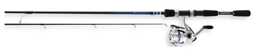 Daiwa D-Shock Spinning Combos 2BB