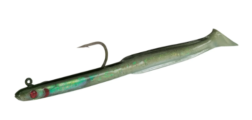 Tsunami Holographic Sand Eels-Lures-Tsunami-Black Back-Tackle World