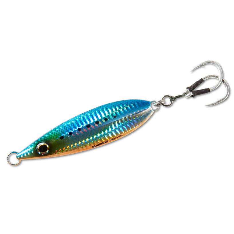 Shimano Butterfly Flat-Fall Jigs-Lures-Shimano-Blue Sardine-Length: 3 3/4" - Weight: 2 7/8oz-Tackle World