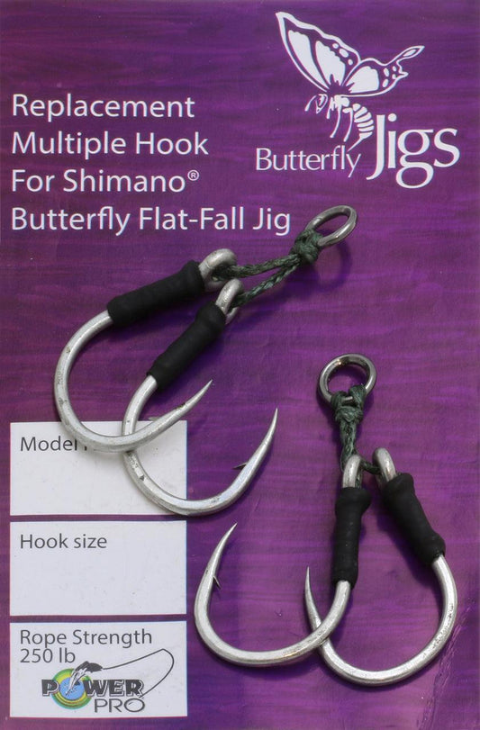 Shimano Butterfly Flat-Fall Spare Hooks-Terminal Tackle-Shimano-Tackle World