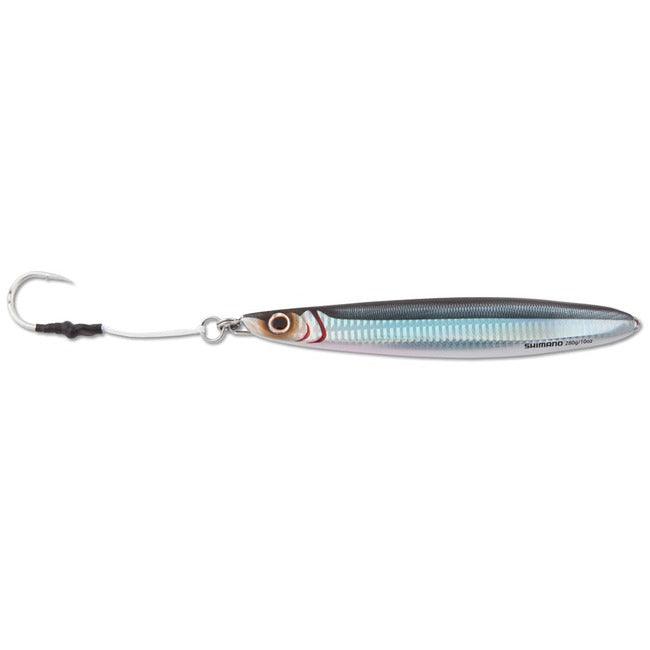 Shimano Butterfly Flat Side Jigs-Lures-Shimano-Black Silver-Weight: 112g (3.95oz)-Tackle World