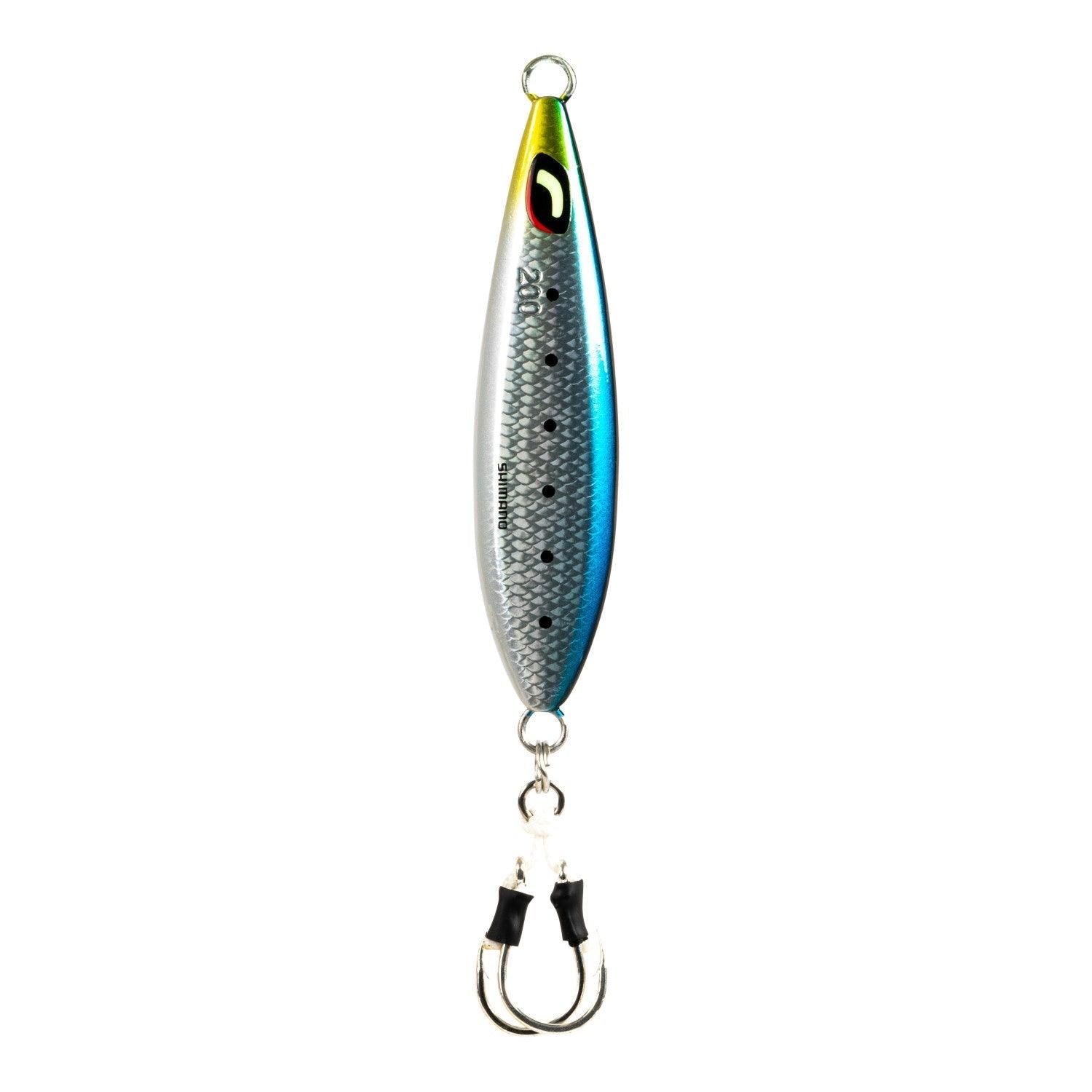 Shimano Butterfly Wing-Fall Jigs-Lures-Shimano-Blue Sardine-Length: 3 1/2" - Weight: 2 7/8oz-Tackle World