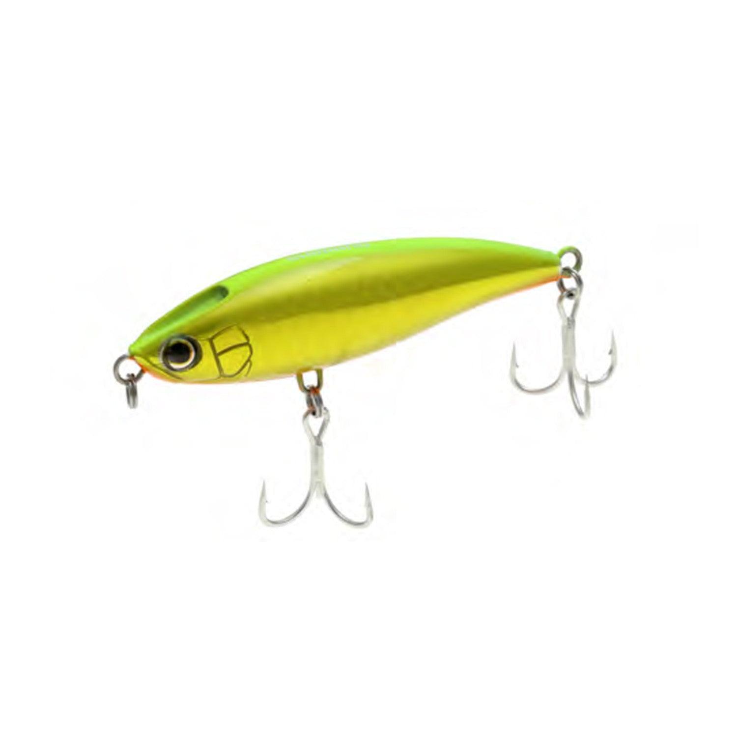 Shimano Coltsniper Twitchbait 80 Hi-Pitch Lures-Lures-Shimano-Gold Chartreuse-Length: 3 1/8" - Weight: 1/2oz - Floating-Tackle World