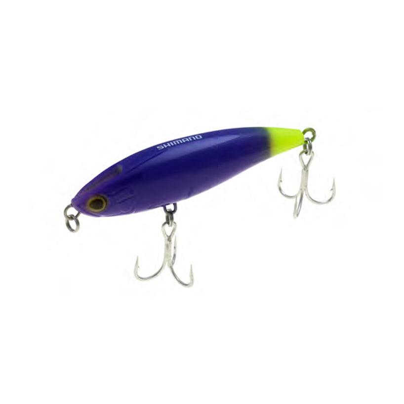 Shimano Coltsniper Twitchbait 80 Hi-Pitch Lures-Lures-Shimano-Purple Chartreuse-Length: 3 1/8" - Weight: 1/2oz - Floating-Tackle World