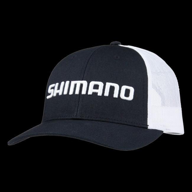 Shimano Low Pro Cap Navy-Apparel-Shimano-One Size Fits All-Blue/White-Tackle World