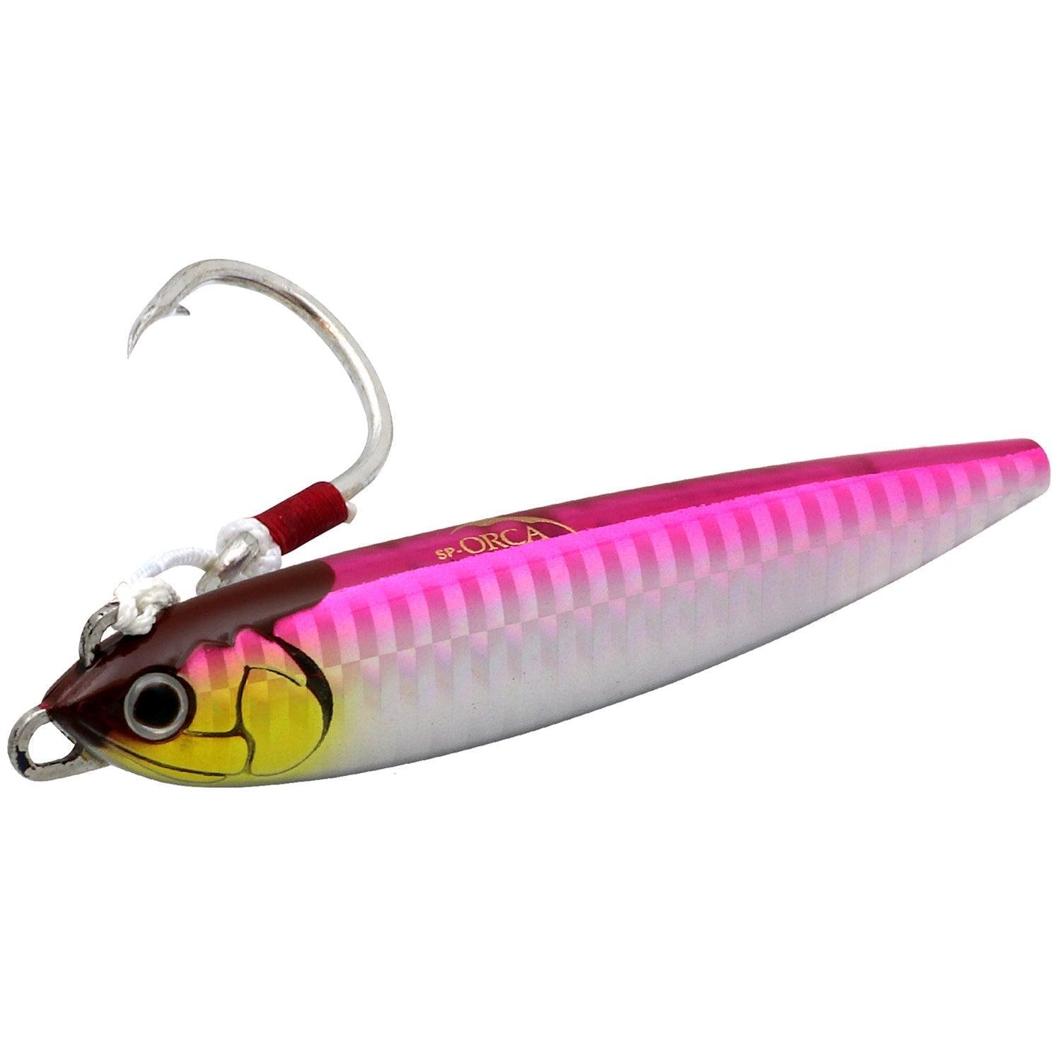 Shimano SP-Orca Baby Lures-Lures-Shimano-Pink Silver-Length: 3 1/2" - Weight: 1 1/2oz-Tackle World