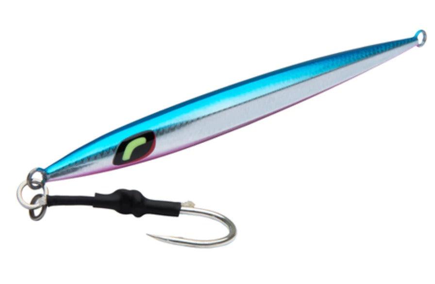 Shimano Shimmerfall Jigs-Lures-Shimano-100g-Blue Pink-Tackle World