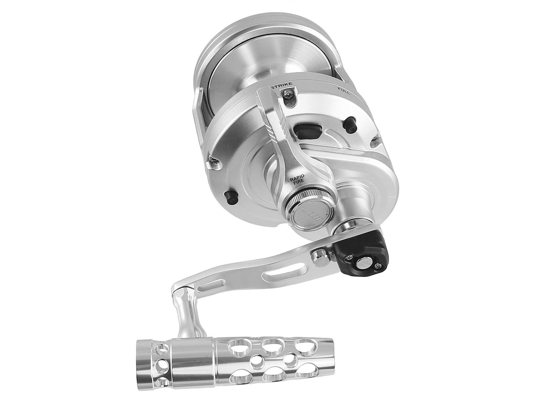 Shimano Speedmaster II 2-Speed Lever Drag Reels-Reel-Shimano-SPM8II-Yes (Silver Aluminum T-Bar: +$40)-Tackle World