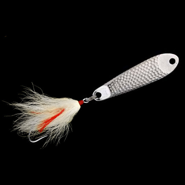 Hopkins Shorty Hammered Spoon with Treble Hook