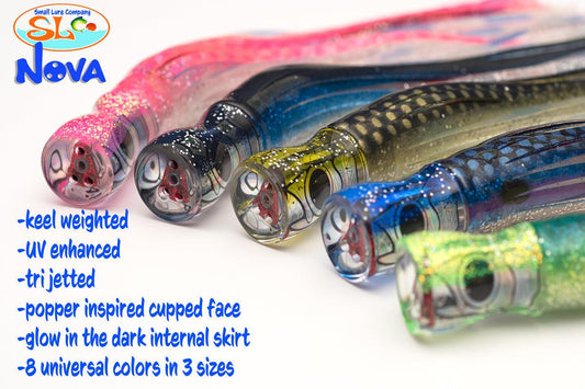 Small Lure Company Nova Tri-Jet Chugger Trolling Lures-Lures-Small Lure Company-Tackle World