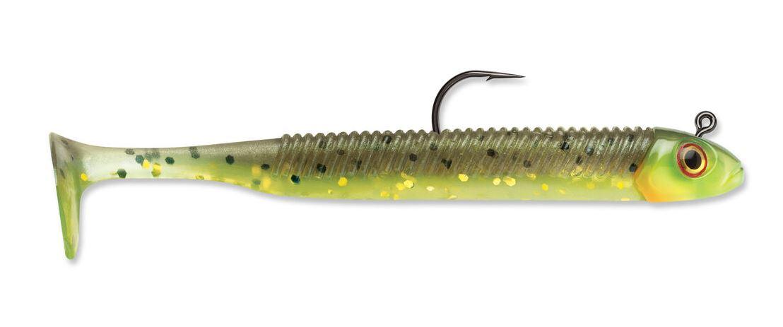 Storm 360GT Seachbaits-Lures-Storm-Jighead Weight: 1/4oz - Length: 4.5"-Hot Olive-Tackle World