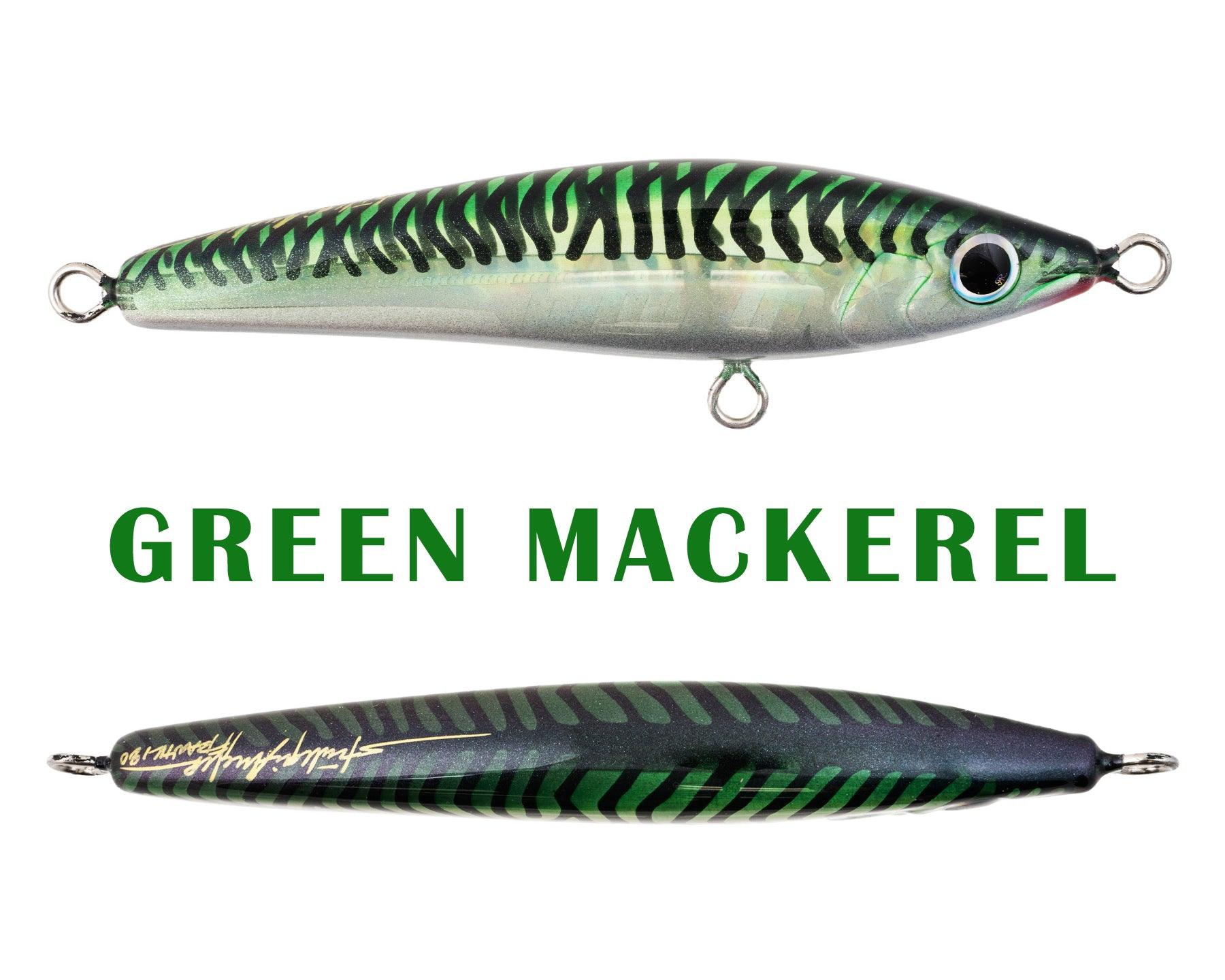 Strategic Angler 2024 Frantic Series Lures-Lures-Strategic Angler-Green Mackerel-Tackle World