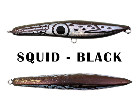 Strategic Angler Espada Sinking Series Lures-Lures-Strategic Angler-Black Squid-Tackle World