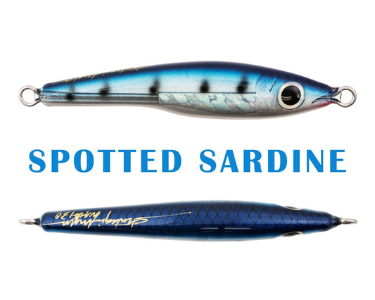 Strategic Angler Naia Casting Lures-Lures-Strategic Angler-NAIA 130 Spotted Sardine-Tackle World