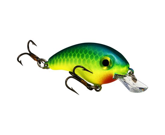 Strike King Bitsy Pond Minnow Crankbait-Lures-Strike King-Blue Chartreuse-Tackle World