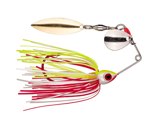 Strike King Bleeding Bait Mini-King 1/8oz Spinnerbaits-Lures-Strike King-Bleeding Chartreuse/White-Tackle World