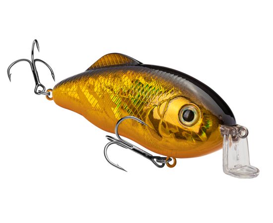 Strike King Hybrid Hunter Shallow-Lures-Strike King-Gold/Black Back-1/2oz Jr.-Tackle World