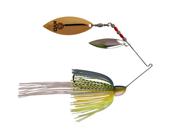 Strike King KVD Finesse Spinnerbait-Lures-Strike King-Chartreuse Sexy Shad-1/2oz-Willow/Willow-Tackle World