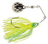 Strike King Mini-King 1/8oz Spinnerbaits-Lures-Strike King-Chartreuse Lime-Tackle World