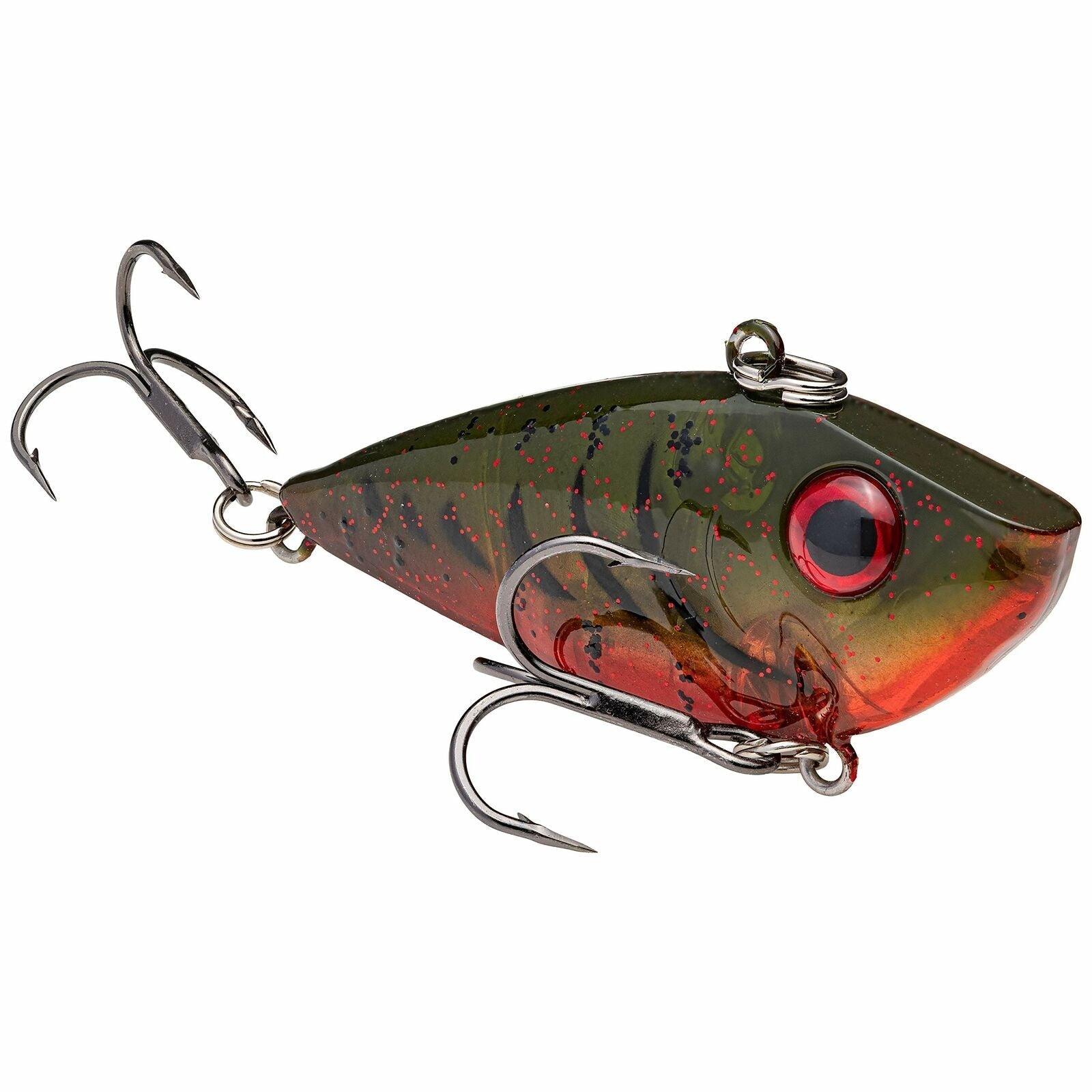 Strike King Red Eyed Shad 1/4oz Lipless Crankbaits-Lures-Strike King-Phantom Watermelon Red Craw-Tackle World