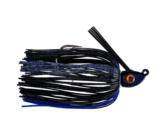 Strike King Tour Grade Swim Jig-Lures-Strike King-Black Blue-1/4oz-Tackle World