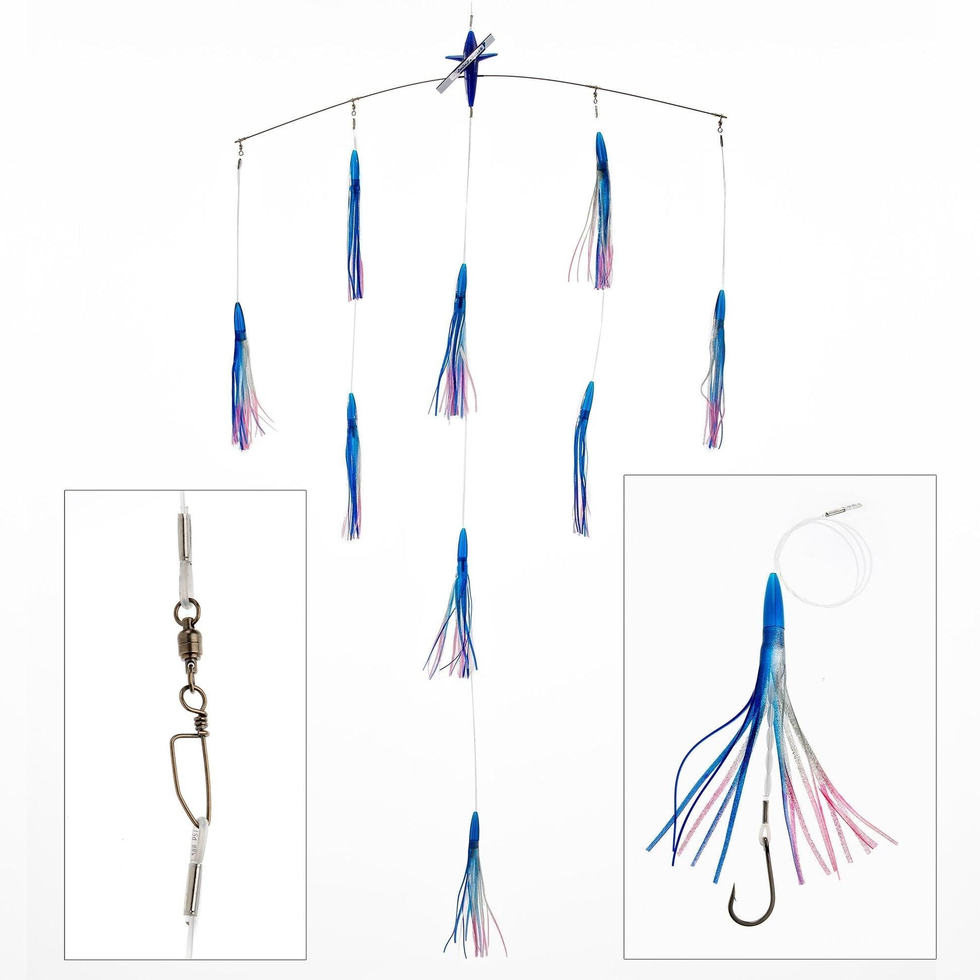 Strike Point Tackle 36" Multi-Directional Spreader Bar CLOSE-OUT-Lures-Strike Point Tackle-Blue-Tackle World