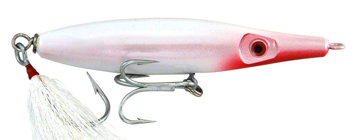 Super Strike Bullet Heavy Stubby Needlefish Lures-Lures-Super Strike Lures-Length: 4.5" - Weight: 2 1/2oz-White-Tackle World