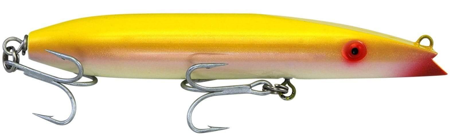 Super Strike Zig Zag Darter Lures-Lures-Super Strike Lures-Yellow/White-Length: 6 5/8" - Weight: 2 3/8oz-Tackle World