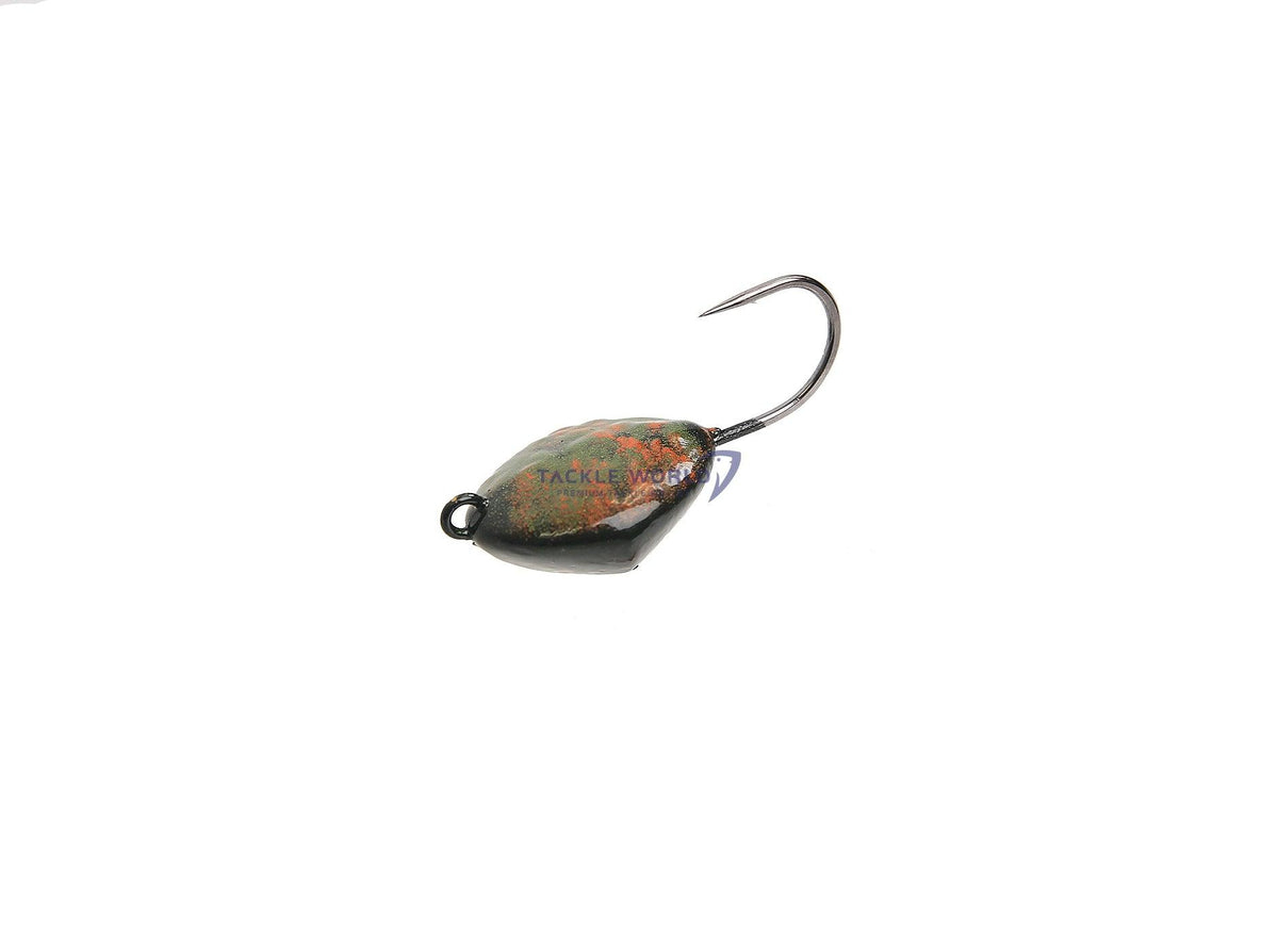 T&A Jigs No-Collar 3X Hook Blackfish Jigs-Lures-T&A Jigs-3/4oz 2pk-Asian Crab-Tackle World