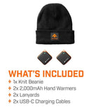 Thaw 2K Rechargeable Hand Warmers and Knit Beanie-Accessories-Thaw-Tackle World