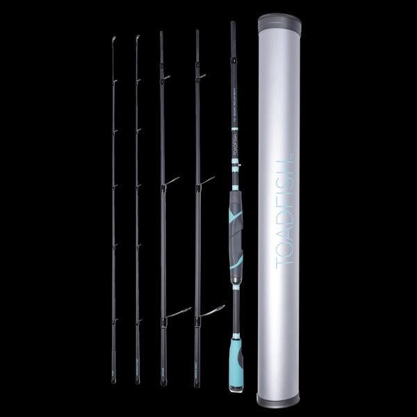 Toadfish Travel Spinning Rods-Travel Rod-Toadfish-6'8" Medium & Medium Light-Tackle World