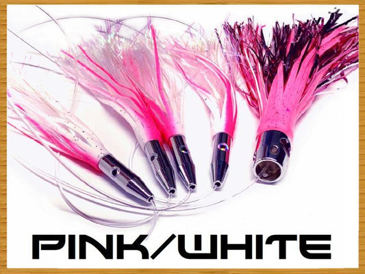 Tormenter Ocean Mahi Tuna Jet Chain Lures-Lures-Tormenter Ocean-Pink/White-Tackle World