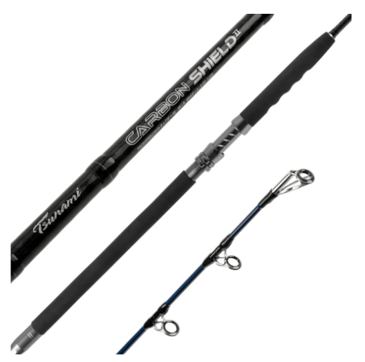 Tsunami Carbon Shield II Boat Spinning Rods-Rod-Tsunami-Tackle World